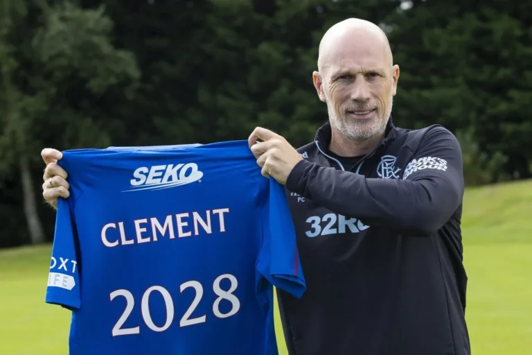 Rangers reward Clement with new contract