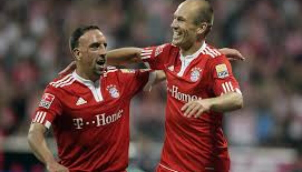 Franck Ribery and Arjen Robben