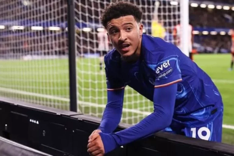 ജാഡൻ സാഞ്ചോ ചെൽസി ജേഴ്സിയിൽ