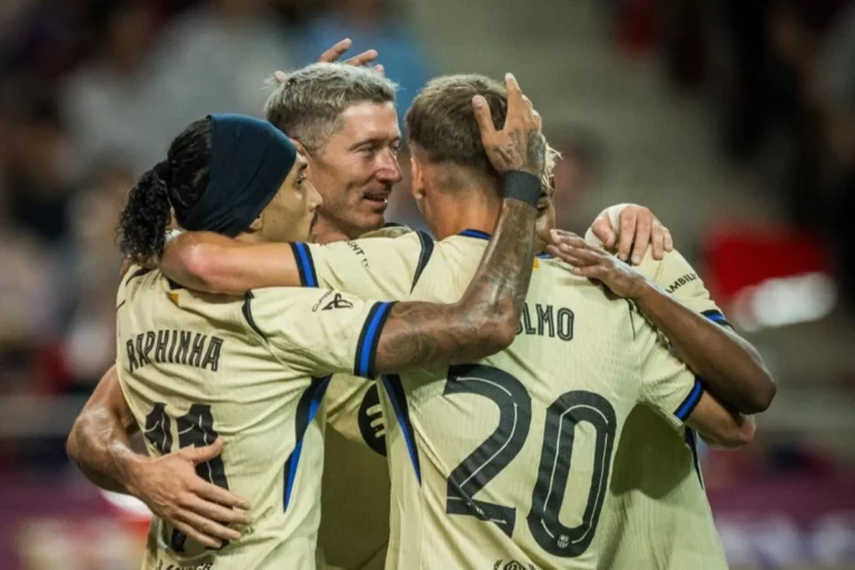 Barcelona secured a 7-3 victory over FC Seoul in their pre-season match at the Seoul World Cup Stadium on Thursday (July 31, 2025). Fcbarcelona.com