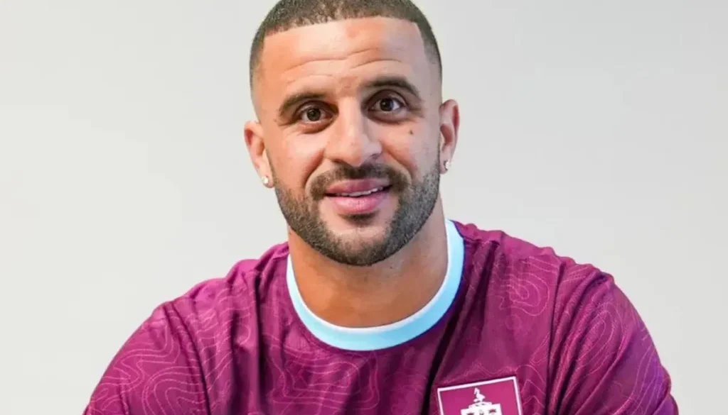 Burnley's new full-back Kyle Walker. (burnleyfootballclub.com)