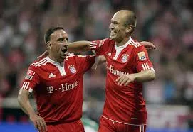 Franck Ribery and Arjen Robben