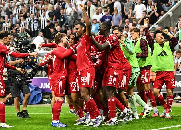 ngumoha debut winner liverpool vs newcastle