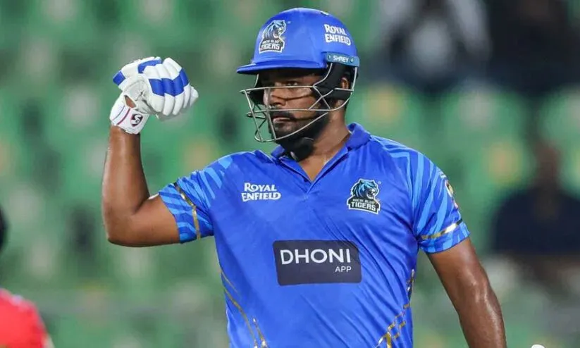 വീണ്ടും സഞ്ജു വെടിക്കെട്ട്, ഓപ്പണിങ്ങിൽ ഇറങ്ങി 46 പന്തിൽ 89 റൺസ്; തൃശൂർ ടൈറ്റൻസിന് 189 റൺസ് വിജയലക്ഷ്യം; അജിനാസിന് ആദ്യ ഹാട്രിക്ക്