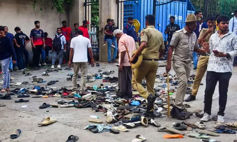 ഐ.പി.എൽ വിജയാഘോഷ ദുരന്തം: മരിച്ചവരുടെ കുടുംബത്തിന് 25 ലക്ഷം നൽകുമെന്ന് ആർ.സി.ബി