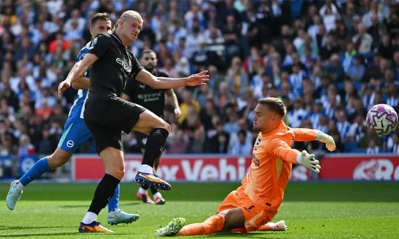 വീണ്ടും പൊട്ടി മാഞ്ചസ്റ്റർ സിറ്റി; ബ്രൈറ്റണിനോടും തോൽവി