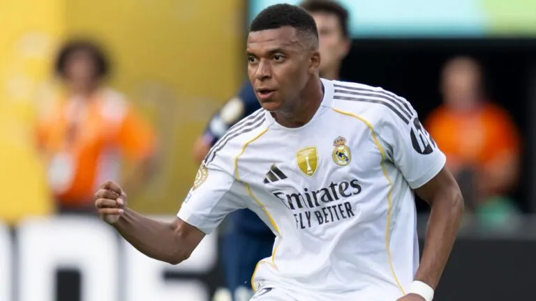 mbappe in real madrid jersey