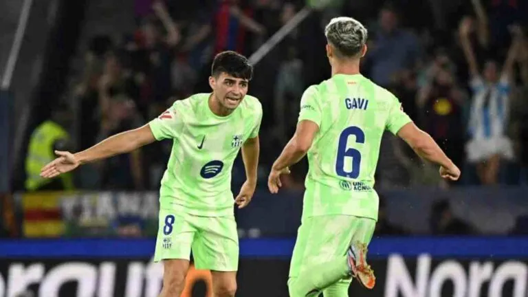 pedri and gavi against levante