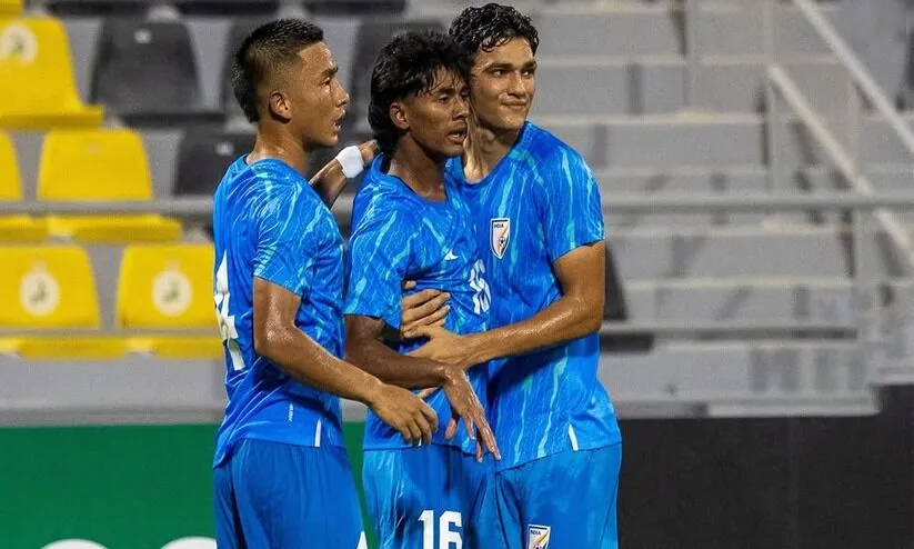 മലയാളി താരം സുഹൈലിന്റെ മാന്ത്രിക ഗോൾ; അണ്ടർ23 ഏഷ്യാകപ്പ് യോഗ്യത മത്സരത്തിൽ ബഹ്റൈനെ വീഴ്ത്തി ഇന്ത്യ