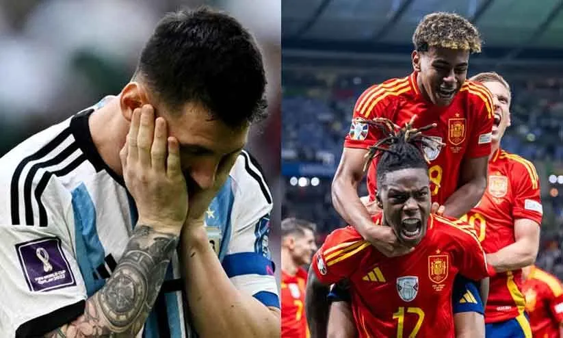 ഫിഫ റാങ്കിങ്: ഒന്നാം നമ്പറിൽ അർജന്റീനയുടെ പടിയിറക്കം; ഇനി സ്പെയിനിന്റെ കാലം