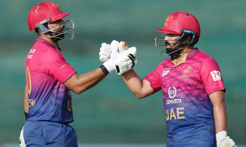 അറബിക്കളിയിൽ യു.എ.ഇ; ഒമാനെതിരെ 42 റൺസ് ജയം