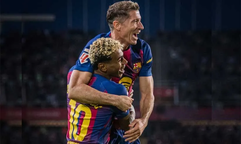 ജയം തുടർന്ന് ബാഴ്സ; റയലിനെ മറികടന്ന് സ്പെയിനിൽ ഒന്നാമത്