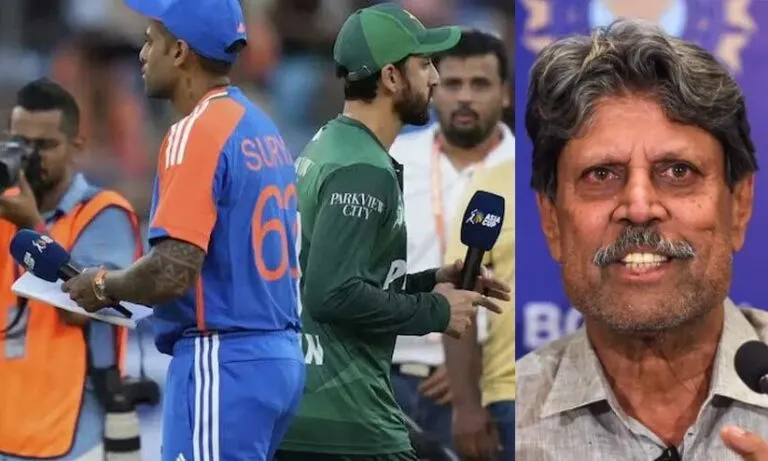 ക്രിക്കറ്റിൽ കളി മതി; രാഷ്ട്രീയം വേണ്ട; രാഷ്ട്രീയക്കാർ അവരുടെ ജോലി ചെയ്യട്ടെ, കളിക്കാർ ക്രിക്കറ്റിൽ ശ്രദ്ധ നൽകട്ടേ’ - ഇന്ത്യ-പാക് വിവാദത്തിൽ തുറന്നടിച്ച് കപിൽ ദേവ്