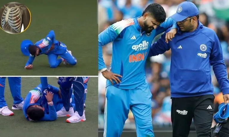 ശ്രേയസ് അയ്യരുടെ പരിക്ക് ഗുരുതരം; ആന്തരിക രക്തസ്രാവത്തെ തുടർന്ന് ഐ.സി.യുവിൽ