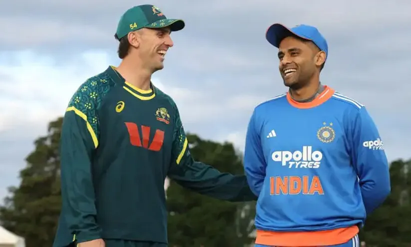 ഇ​ന്ത്യ-​ആ​സ്ട്രേ​ലി​യ ര​ണ്ടാം ട്വ​ന്റി20 ഇ​ന്ന്