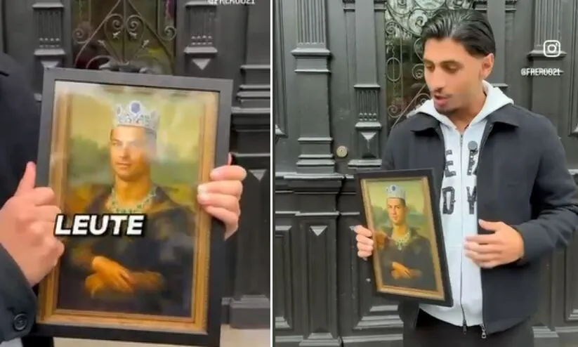 റൊണാൾഡോ ‘ചക്രവർത്തി’യുടെ ചിത്രം ‘ഒളിച്ചു കടത്തി’; അതിവിചിത്രവും സാഹസികവുമായ ഒരു സ്മഗ്ളിങ്..!