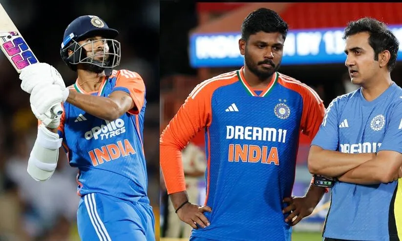 ആദ്യം ഓപണിങിൽ നിന്ന് വെട്ടി, ഇപ്പോൾ ടീമിൽ നിന്നും; ജിതേഷിന്റെ വരവും ഗംഭീറിന്റെ ‘ഓപറേഷൻ സഞ്ജുവും’