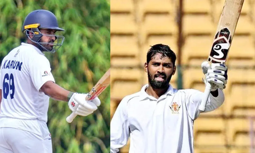 രഞ്ജി ട്രോഫി: കൂറ്റൻ സ്കോറുമായി കർണാടക; കേരളത്തിന് തകർച്ച