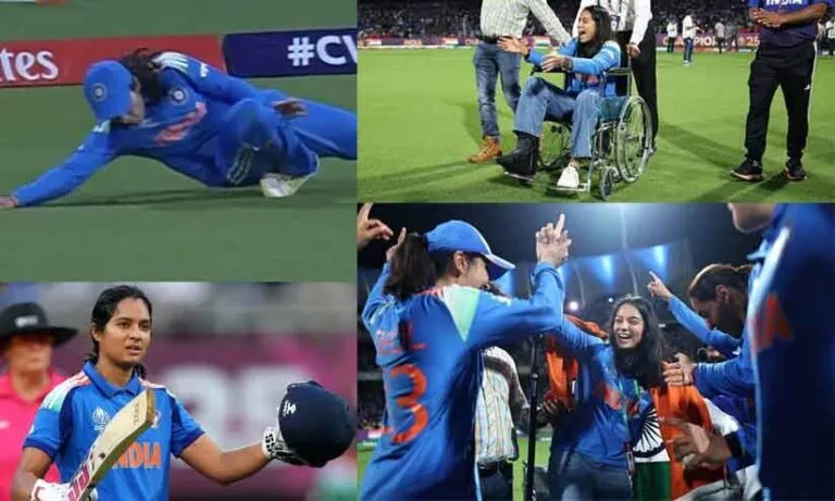 കണ്ണീരണിഞ്ഞ് കളംവിട്ട മണ്ണിൽ ആഘോഷങ്ങളുടെ നടുവിലേക്ക് വീൽചെയറിൽ പ്രതികയുടെ റിട്ടേൺ