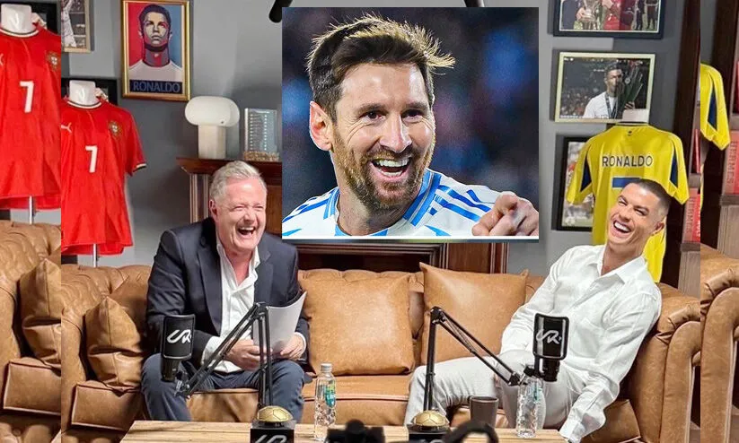 ‘മെസ്സി എന്നേക്കാൾ കേമനാണെന്നോ? ഞാനത് അംഗീകരിക്കില്ല’; പതിവുവാദവുമായി വീണ്ടും ക്രിസ്റ്റ്യാനോ റൊണാൾഡോ