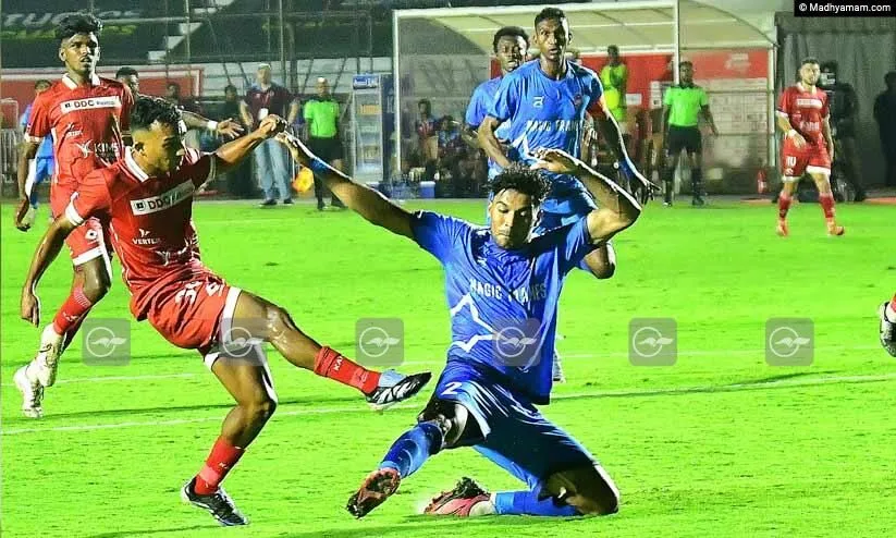 സൂപ്പർ ലീഗ് കേരള: കണ്ണൂർ വാരിയേഴ്സിന് തൃശൂരിന്റെ സമനിലക്കുരുക്ക്