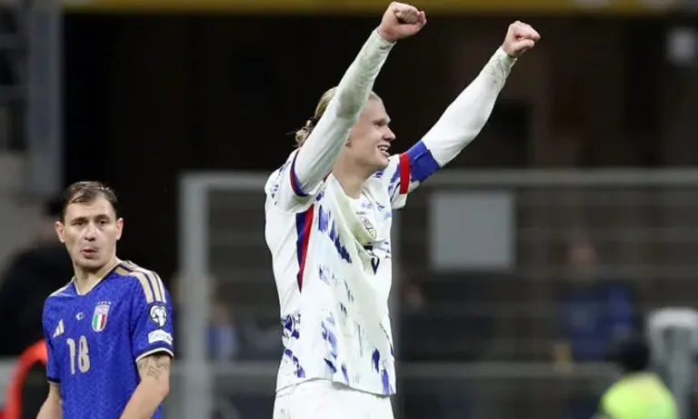 28 വർഷത്തിനുശേഷം ആദ്യം! ഹാലണ്ടിന്‍റെ തോളിലേറി നോർവെയും ലോകകപ്പിന്; ഇറ്റലി പ്ലേഓഫ് കളിക്കണം