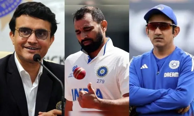 ‘ഷമിയെ തിരികെ കൊണ്ടുവരൂ; ടെസ്റ്റ് മൂന്നല്ല, അഞ്ച് ദിവസത്തെ കളിയാണ്’ -ഗംഭീറിനെ ഉപദേശിച്ച് ഗാംഗുലി