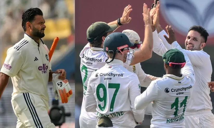 തകർന്നടിഞ്ഞ് ഇന്ത്യൻ ബാറ്റിങ് നിര; ഫോളോ ഓൺ ഭീതിയിൽ രണ്ടാം ടെസ്റ്റ്