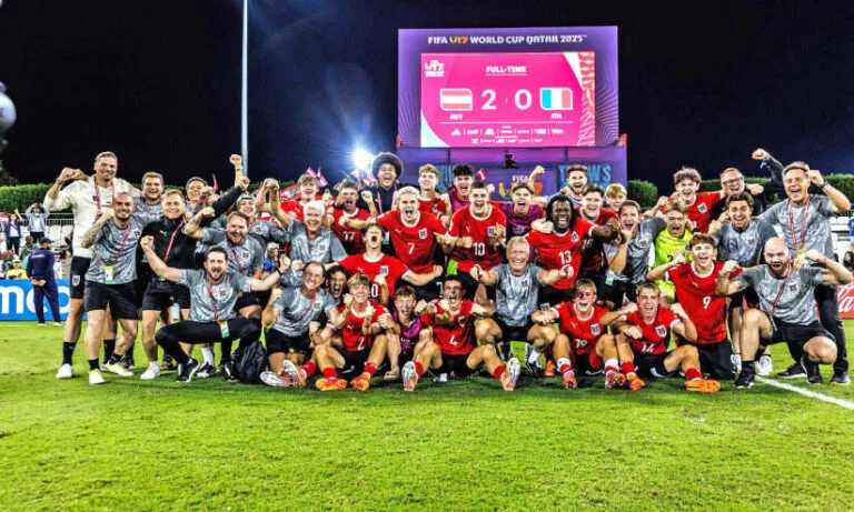 ഫിഫ അണ്ടർ 17; ഓസ്ട്രിയൻ തേരോട്ടം, ഇറ്റലിക്കെതിരെ എതിരില്ലാത്ത രണ്ടു ഗോളിന് ജയം