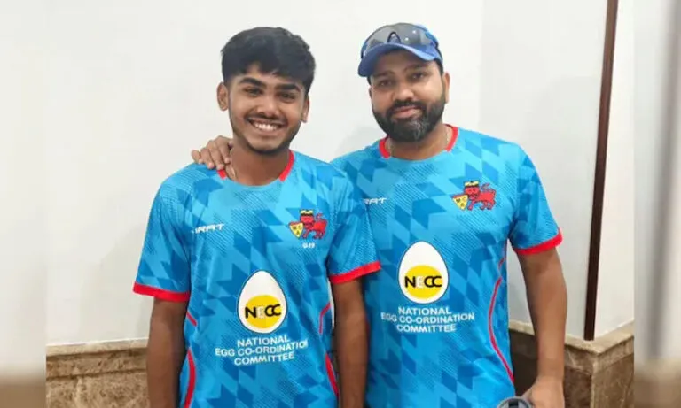 രോഹിത് ശർമയുടെ സെഞ്ച്വറി റെക്കോഡ് തകർത്ത് സി.എസ്.കെ യുവ ബാറ്റർ; 49 പന്തിൽ മൂന്നക്കം