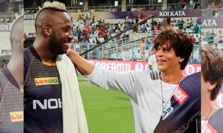 കൊൽക്കത്തയുടെ മസിൽ പവറൊഴിഞ്ഞു; ആന്ദ്രെ റസൽ ഇനി പവർകോച്ച്; ‘മറ്റൊരു ജഴ്സിയും നിനക്ക് ചേരില്ല കൂട്ടുകാരാ...’-നന്ദിയോടെ ഷാറൂഖ്