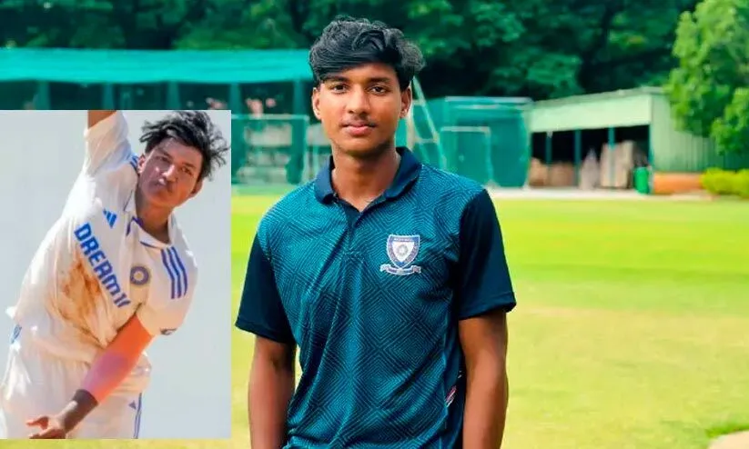 സഖ്ലൈൻ മുഷ്താഖ് വഴികാട്ടി; ഇന്ത്യൻ കുപ്പായത്തിൽ തകർത്താടി തൃശൂർ സ്വദേശി മുഹമ്മദ് ഇനാന്; വെടിക്കെട്ട് സെഞ്ച്വറിയും വിക്കറ്റ് നേട്ടവും