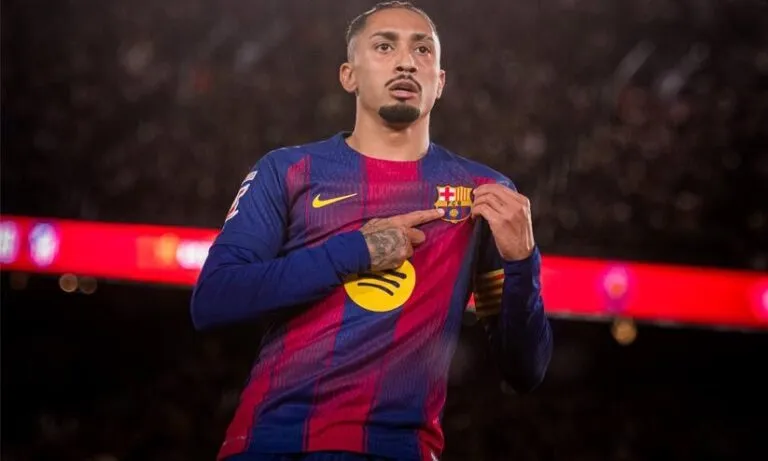 ഈ ബാഴ്സ വേറെ ലെവൽ; റഫീന്യ നിറഞ്ഞാടി; അത്‍ലറ്റികോയെ വീഴ്ത്തി ബാഴ്സ കുതിപ്പ്