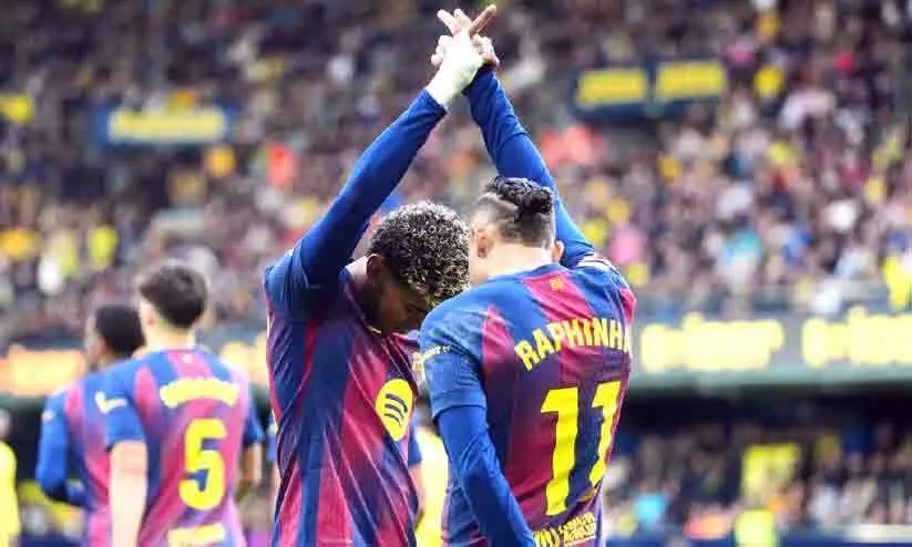 ജ​യ​ത്തോ​ടെ ലീ​ഡ് കൂ​ട്ടി ബാ​ഴ്സ