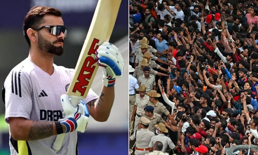 ‘കോഹ്‌ലി വന്നാൽ ആളുകൂടും, സുരക്ഷ വെല്ലുവിളിയാകും’: ചിന്നസ്വാമി സ്റ്റേഡിയത്തിൽ വിജയ് ഹസാരെ ട്രോഫി മത്സരത്തിന് അനുമതി നിഷേധിച്ച് പൊലീസ്