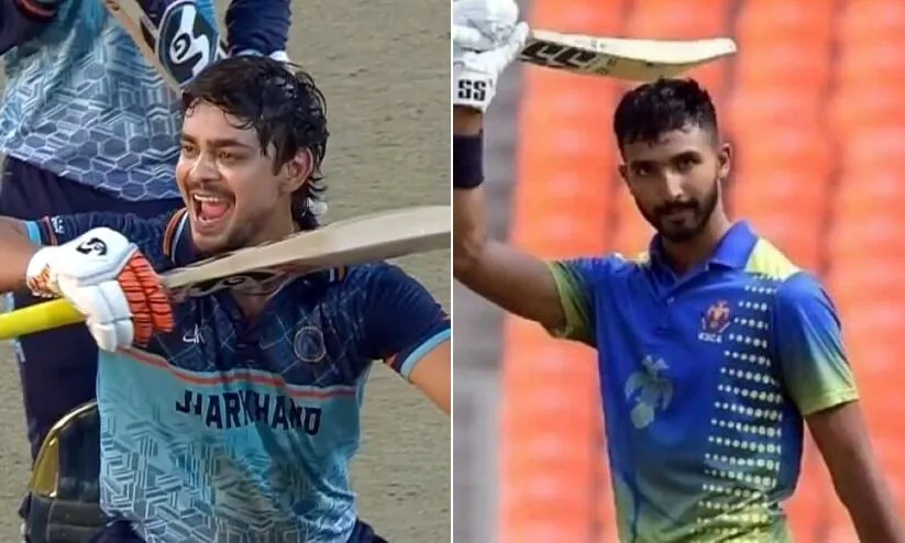 ഇഷാൻ കിഷന്‍റെ വെടിക്കെട്ടിന് ദേവ്ദത്തിലൂടെ മറുപടി; ചേസിങ്ങിൽ റെക്കോഡ് കുറിച്ച് കർണാടക