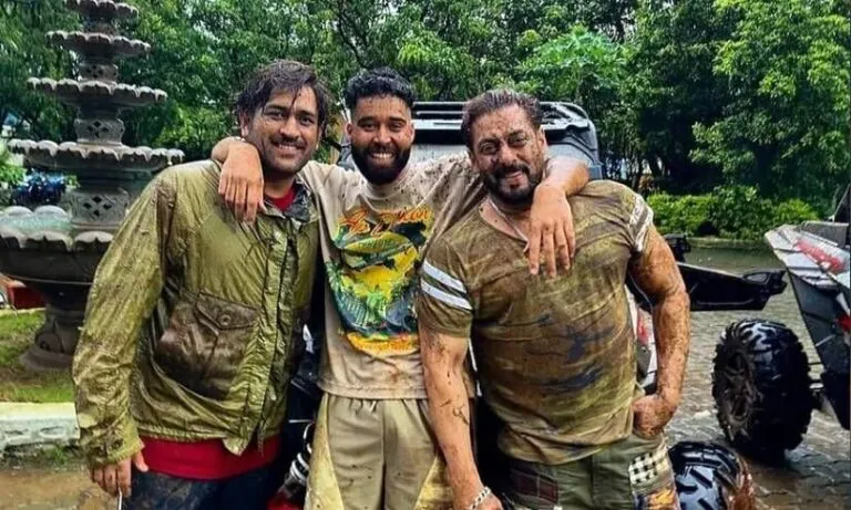 സൽമാൻ ഖാന്‍റെ ഫാം ഹൗസിൽ ധോണിയും ധില്ലനും; വൈറൽ ചിത്രം ആഘോഷമാക്കി ആരാധകർ