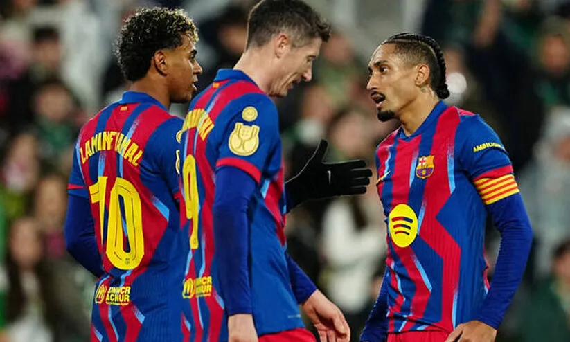 ബാഴ്സ കുതിപ്പ് തുടരുന്നു, കോപ ഡെൽ റേ ക്വാർട്ടറിൽ, വലകുലുക്കി ടോറസും യമാലും