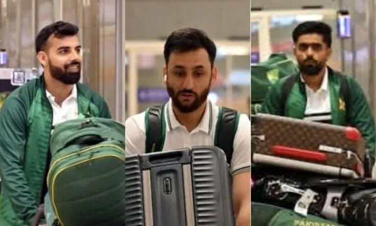 ബഹിഷ്കരണ ഭീഷണിക്കിടെ ലങ്കയിൽ ലാൻഡ് ചെയ്ത് പാകിസ്താൻ ടീം; ഇന്ത്യക്കെതിരെ മത്സരിക്കുമോ?