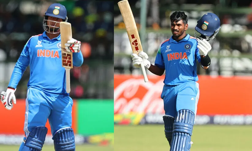 ഇന്ത്യ അണ്ടർ 19 ക്രിക്കറ്റ് ലോകകപ്പ് ഫൈനലിൽ; ആരോൺ ജോർജിന് സെഞ്ച്വറി, അഫ്ഗാനെതിരെ റെക്കോഡ് ജയം