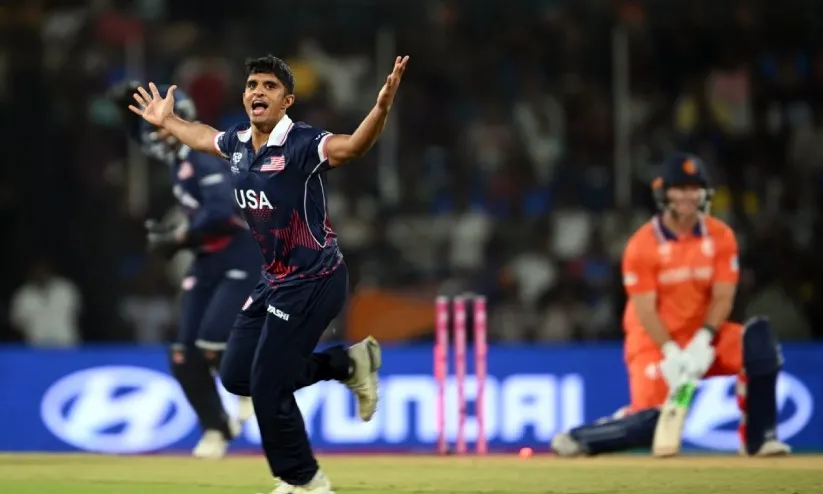 ട്വന്‍റി20 ലോകകപ്പ്: നെതർലൻഡ്‌സിനെതിരെ യു.എസിന് ആദ്യ വിജയം