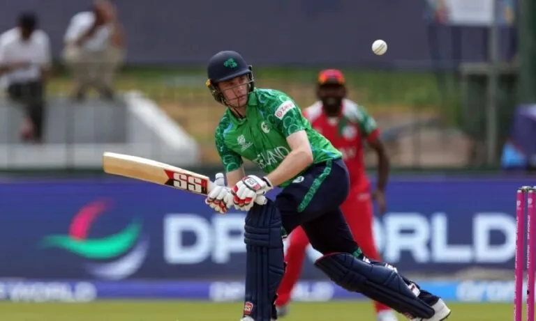 ഒമാൻ ബൗളർമാരെ പഞ്ഞിക്കിട്ട് ടക്കർ (94*); അയർലൻഡിന് 96 റൺസിന്റെ തകർപ്പൻ ജയം