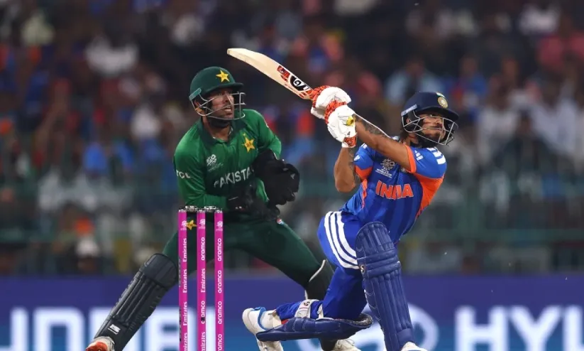 തകർത്തടിച്ച് ഇഷാൻ കിഷൻ (40 പന്തിൽ 77); പാകിസ്താനു മുന്നിൽ 176 റൺസ് വിജയലക്ഷ്യമുയർത്തി ഇന്ത്യ