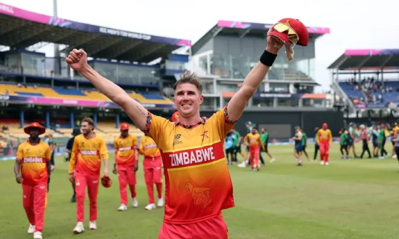 മത്സരം മഴയെടുത്തു; കറുത്ത കുതിരകളായി സിംബാബ്‌വെ സൂപ്പർ എട്ടിൽ, ആസ്‌ട്രേലിയ ലോകകപ്പിൽനിന്ന് പുറത്ത്