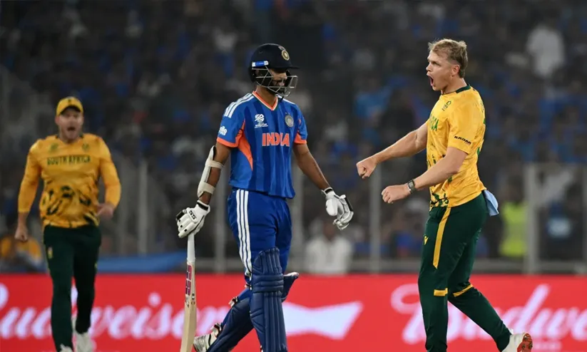 സൂപ്പർ എട്ടിലെ ആദ്യ പോരിൽ ഇന്ത്യക്ക് ഞെട്ടിക്കും തോൽവി; ദക്ഷിണാഫ്രിക്കയോട് തോറ്റത് 76 റൺസിന്