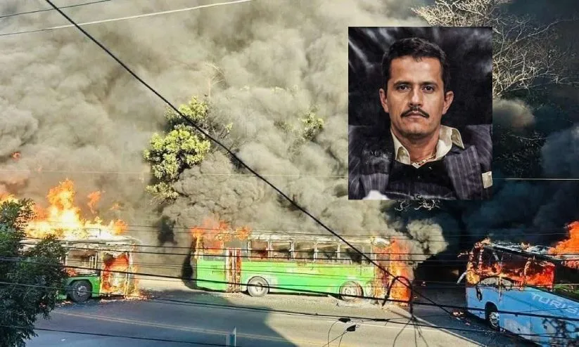 ‘എ​ൽ മെ​ൻ​ചോ’​യി​ൽ ക​ത്തി മെ​ക്സി​കോ; ലോ​ക​ക​പ്പും ക​ലാ​പ​ഭീ​തി​യി​ൽ