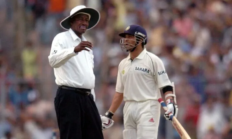 സചിനെ പുറത്താക്കിയ എൽ.ബി.ഡബ്ല്യു, ‘അതൊരു തെറ്റായിരുന്നു’; 22 വർഷങ്ങൾക്ക് ശേഷം കുറ്റസമ്മതം നടത്തി ബക്നർ