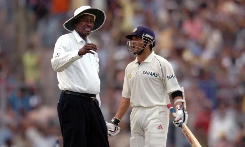 സചിനെ പുറത്താക്കിയ എൽ.ബി.ഡബ്ല്യു, ‘അതൊരു തെറ്റായിരുന്നു’; 22 വർഷങ്ങൾക്ക് ശേഷം കുറ്റസമ്മതം നടത്തി ബക്നർ