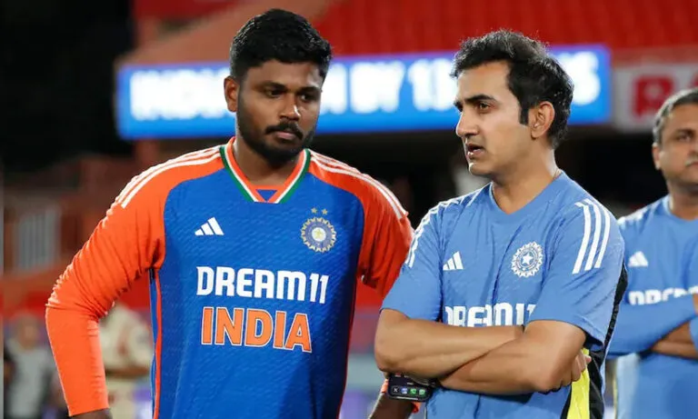 '21 തവണ പൂജ്യനായാലും നിന്നെ പുറത്താക്കില്ല'; സഞ്ജുവിന്റെ ഉയിർത്തെഴുന്നേൽപ്പിന് പിന്നിൽ ഗംഭീർ എന്ന പരിശീലകന്റെ ഉറച്ച വിശ്വാസം