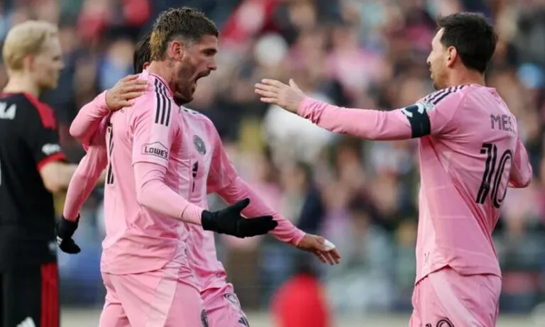 മെസ്സി മാജിക്കും ഡി പോൾ കരുത്തും; ഡി.സി. യുനൈറ്റഡിനെ വീഴ്ത്തി ഇന്റർ മയാമി